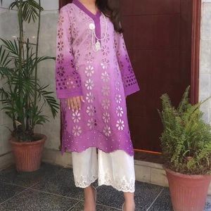 Stylish ombré 3 piece suit